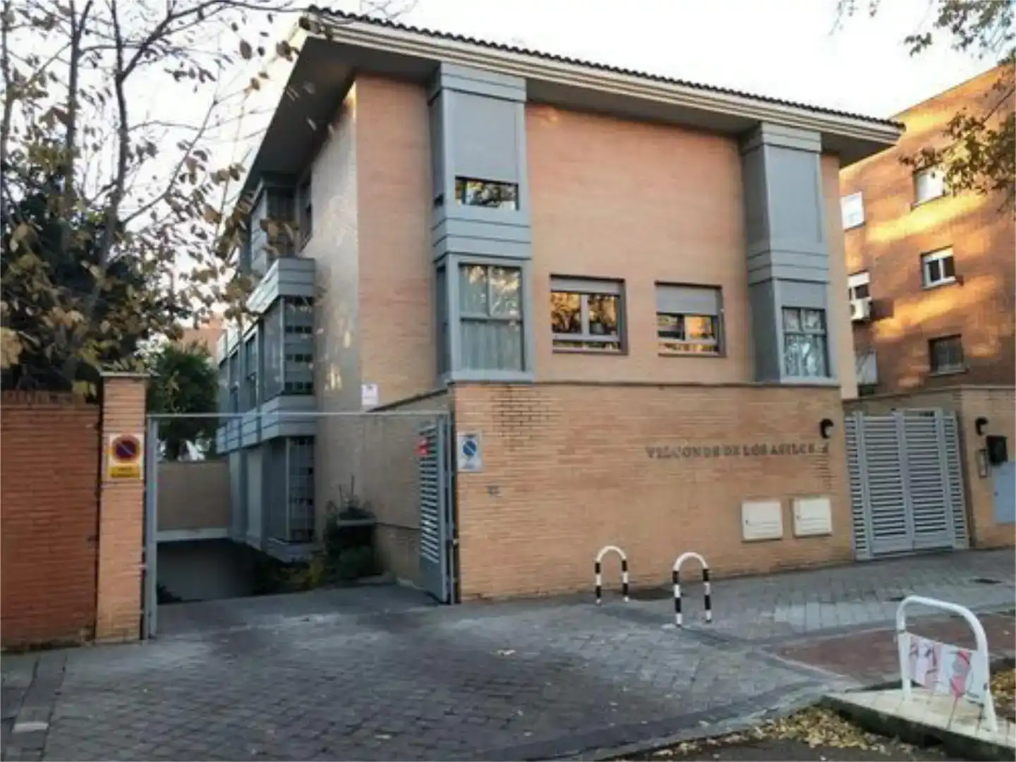 Vista exterior de Garaje de alquiler en Madrid