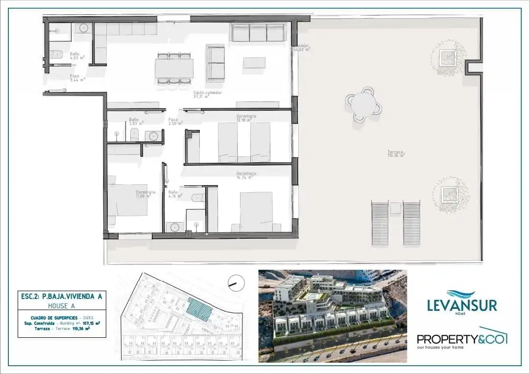 Appartamento con piscina in vendita a El Hornillo, imagen 6
