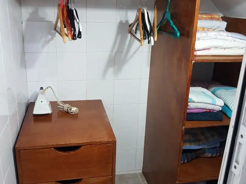 Schlafzimmer von Wohnungen zur Miete in Cortegana mit Möbliert, Waschmaschine und Mikrowelle