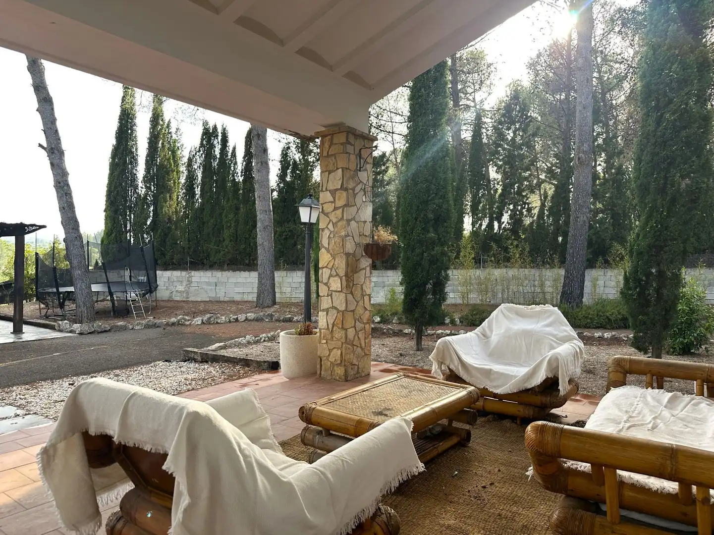 Terraza de Casa o chalet en venta en Ontinyent con Calefacción, Jardín privado y Piscina