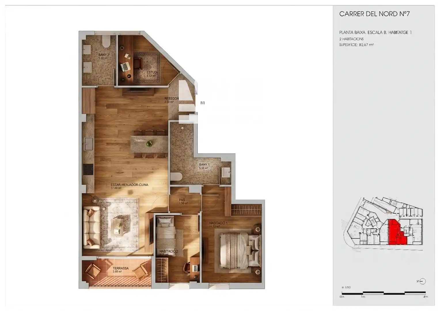 Piso en venta en Torredembarra con Aire acondicionado, Calefacción y Terraza