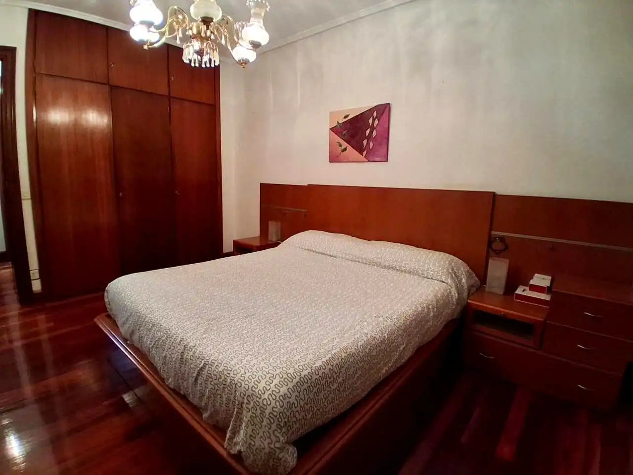 Schlafzimmer von Wohnung zum Verkauf in Barakaldo  mit Heizung, Terrasse und Möbliert