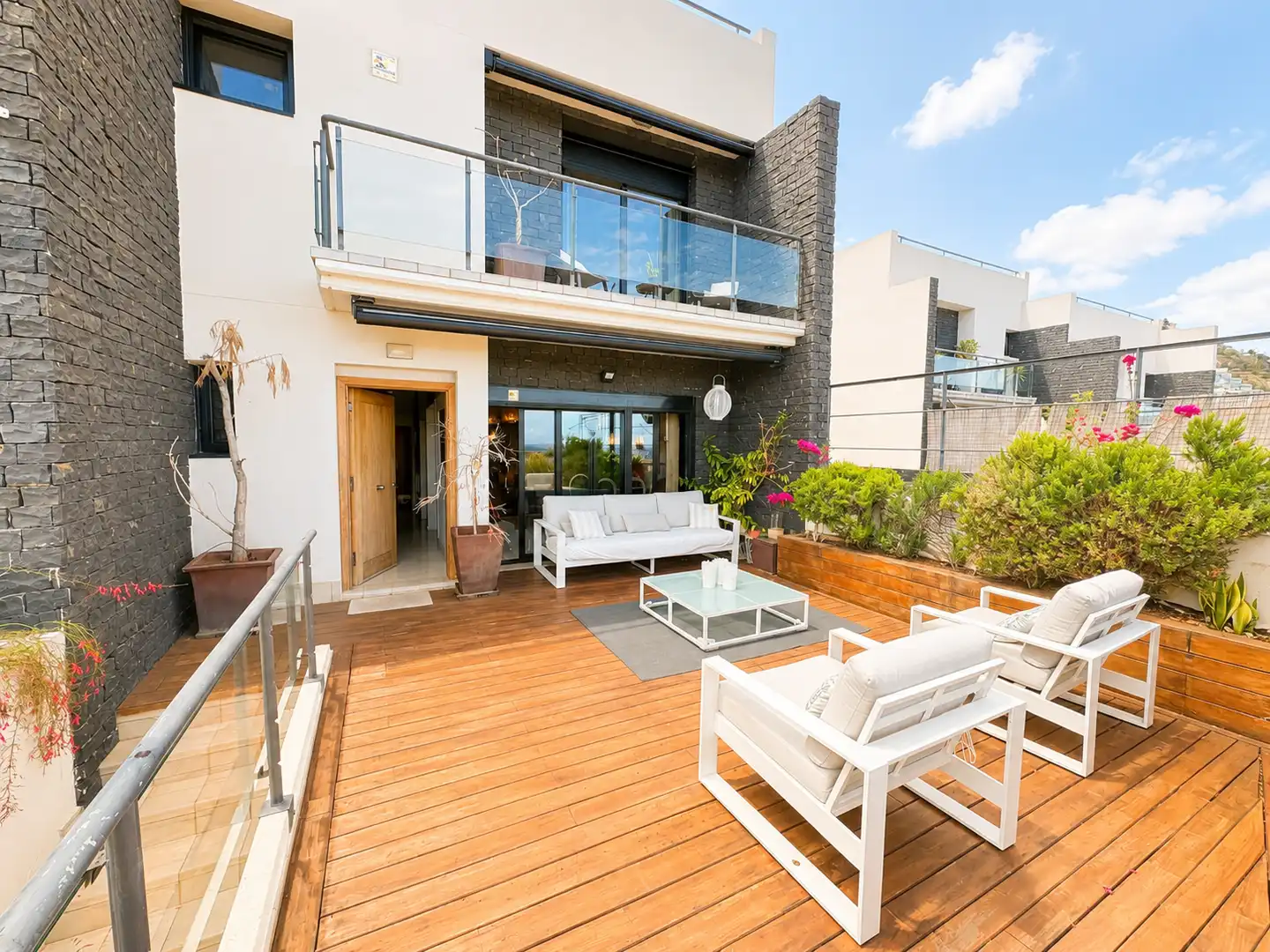 Terraza de Casa o chalet en venta en El Rosario