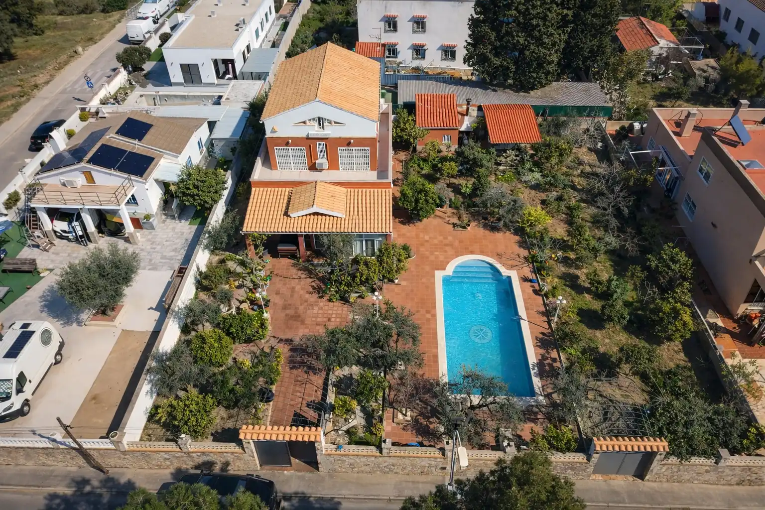 Piscina de Casa o chalet en venta en El Vendrell