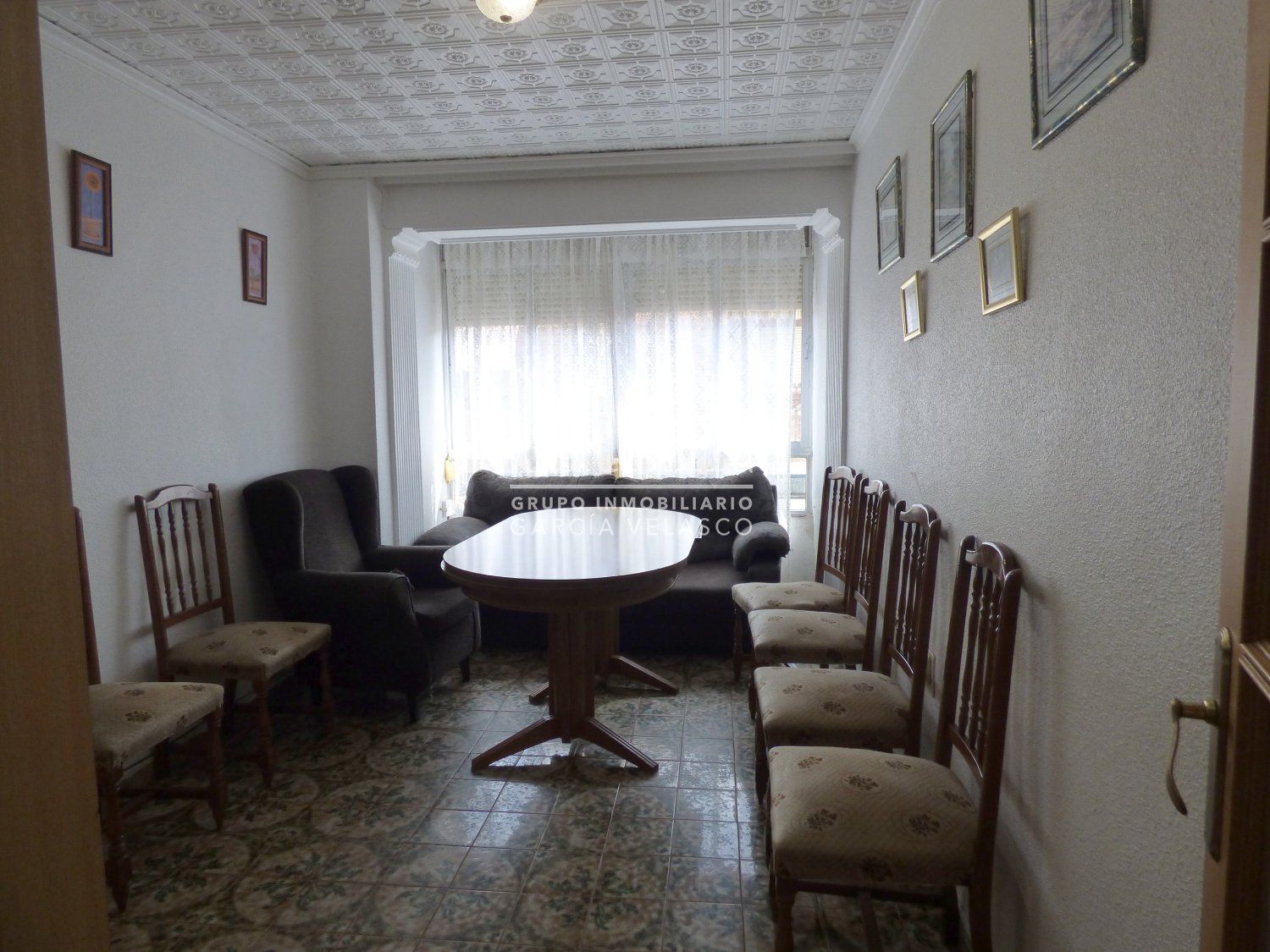 Dining room of Flat for sale in  Albacete Capital  with Air Conditioner and Balcony