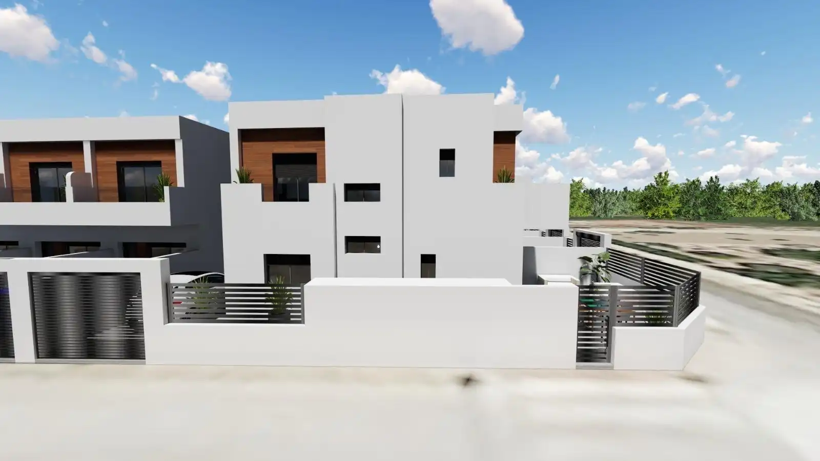 Exterior view of Detached homes for sale in Rafal  with Air Conditioner, Heating and Private garden
