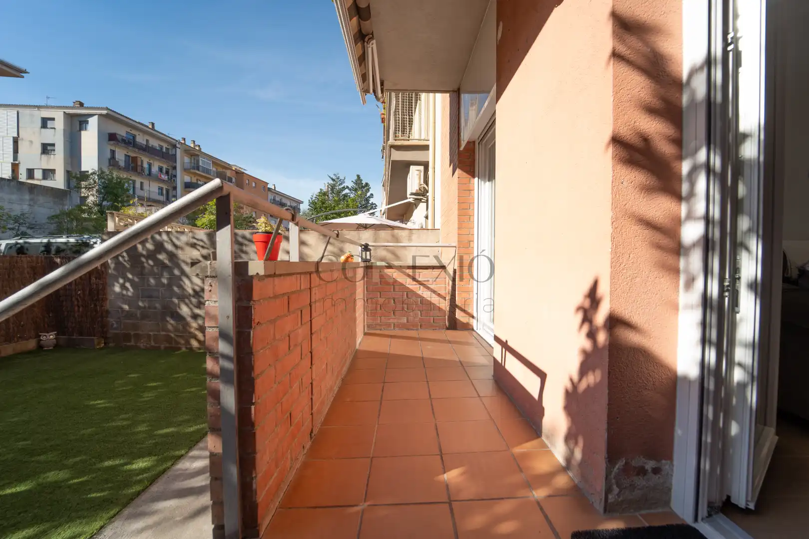 Exterior view of Ground floor for sale in Girona  with Air Conditioner, Heating and Private garden