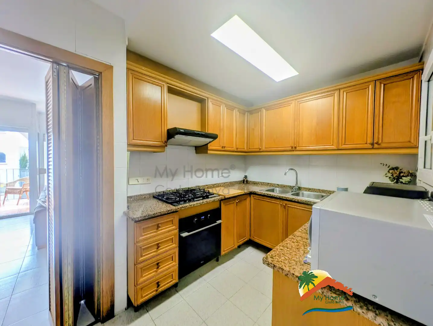 Kitchen of Apartments for sale in Lloret de Mar  with Air Conditioner, Heating and Terrace