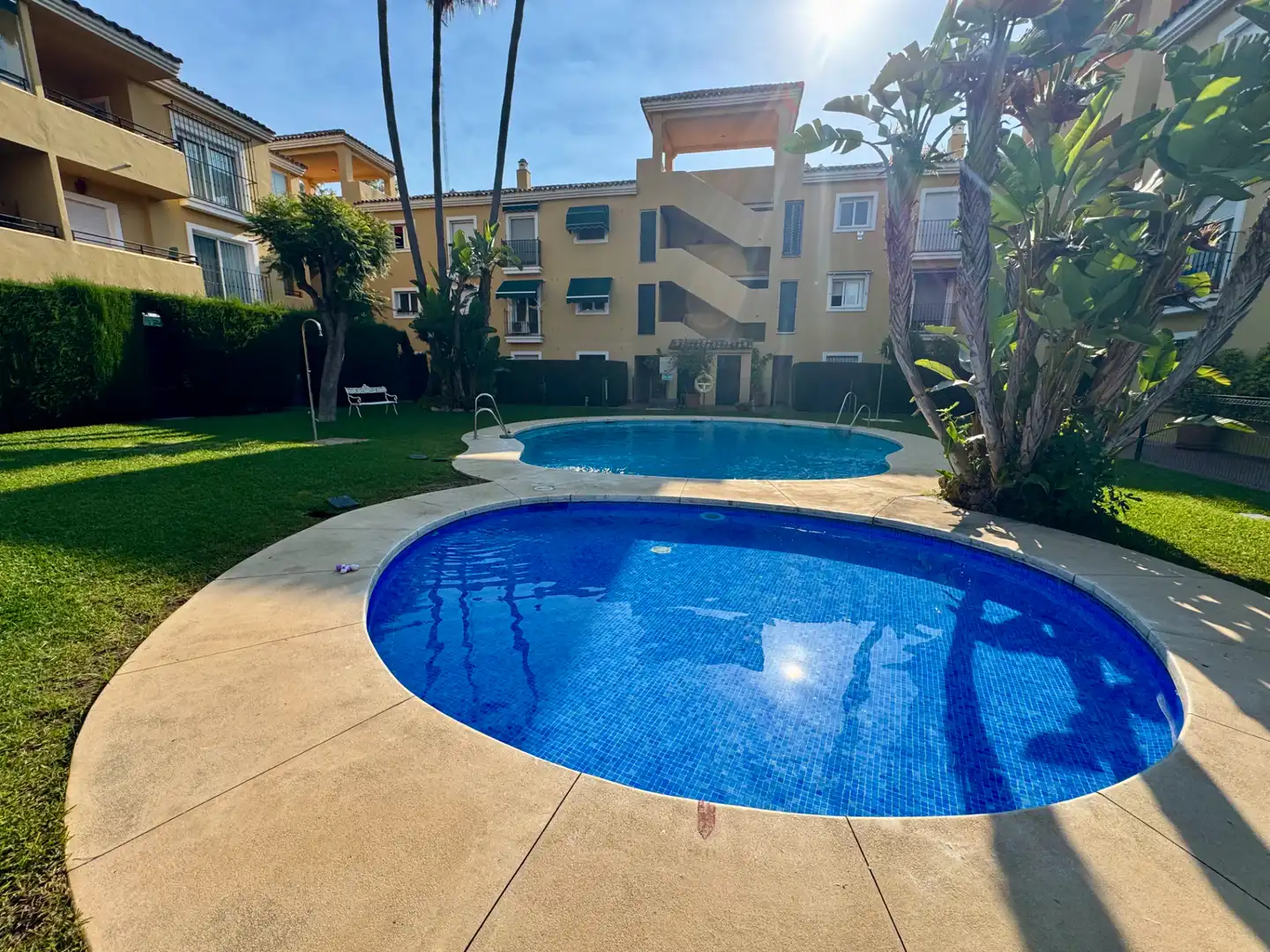 Piscina de Piso en venta en Estepona con Aire acondicionado, Calefacción y Terraza