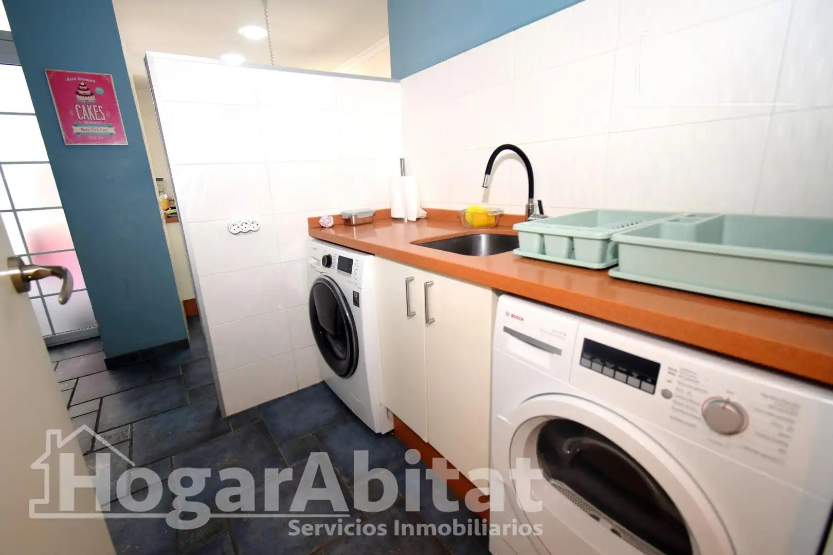 Cocina de Piso en venta en Sagunto / Sagunt con Aire acondicionado y Balcón