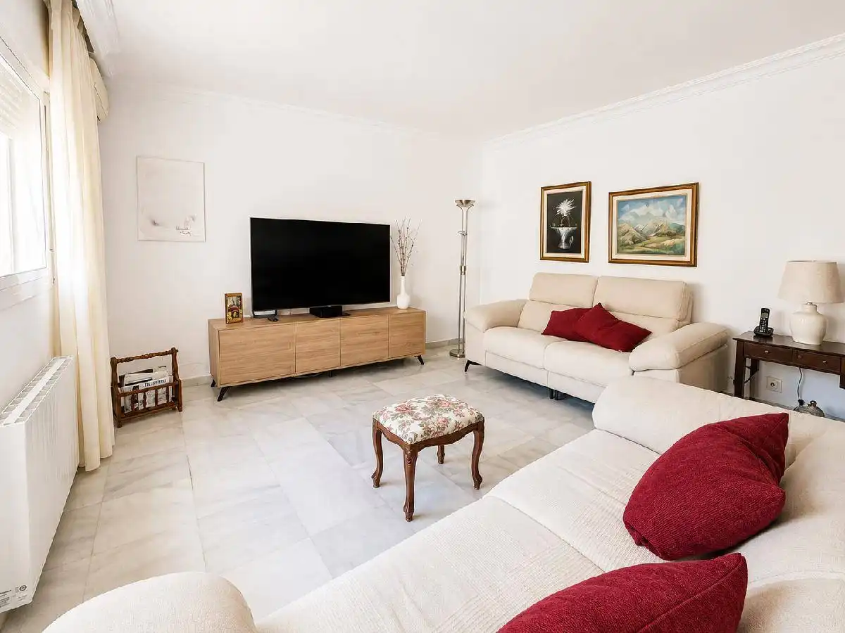 Sala de estar de Casa o chalet en venta en Marbella con Terraza