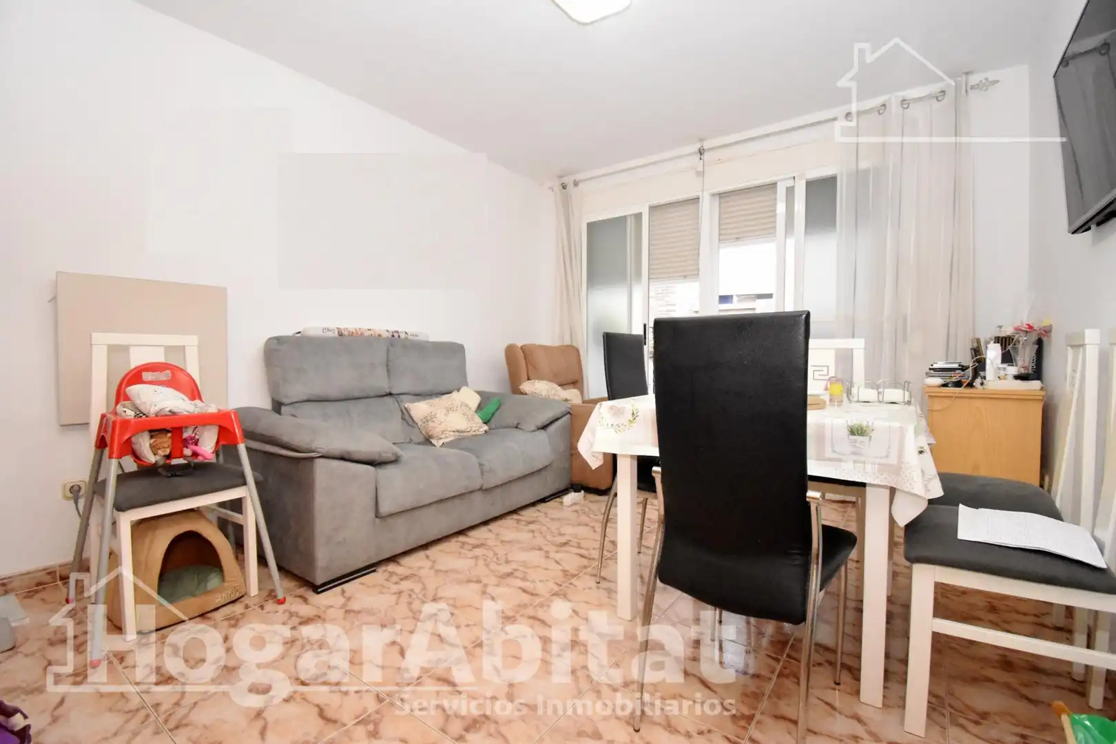 Sala de estar de Casa o chalet en venta en Castellón de la Plana / Castelló de la Plana con Aire acondicionado, Calefacción y Terraza
