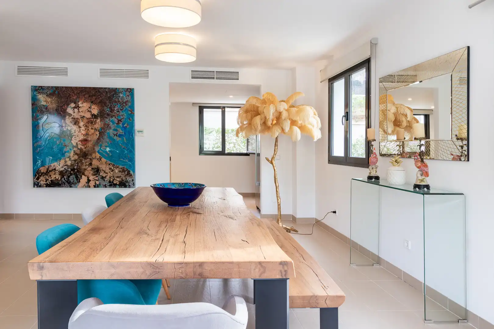 Dining room of Ground floor for sale in Andratx  with Private garden, Terrace and Community pool