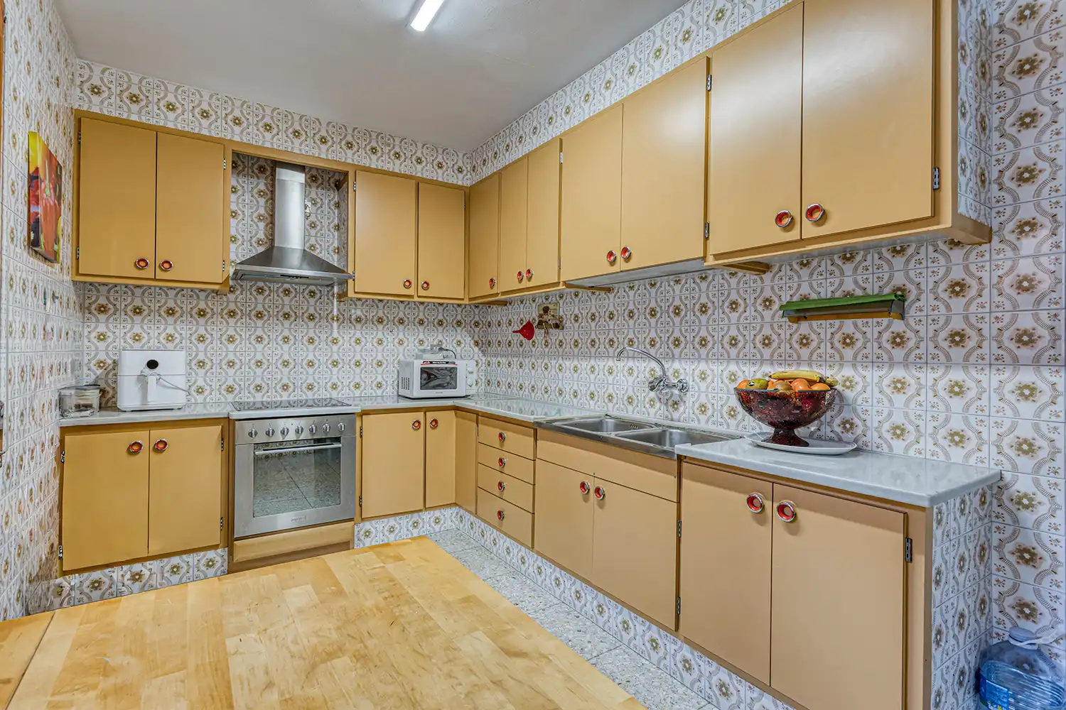 Cocina de Casa adosada en venta en Igualada con Aire acondicionado, Parquet y Terraza