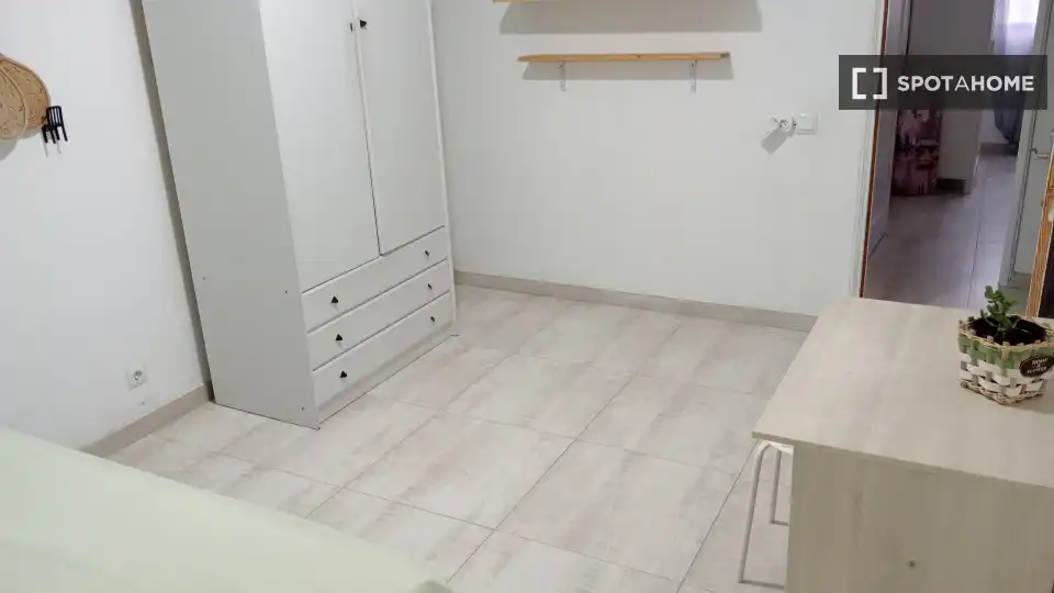 Schlafzimmer von Wohnung zur untervermieten in Las Palmas de Gran Canaria mit Klimaanlage, Terrasse und Möbliert
