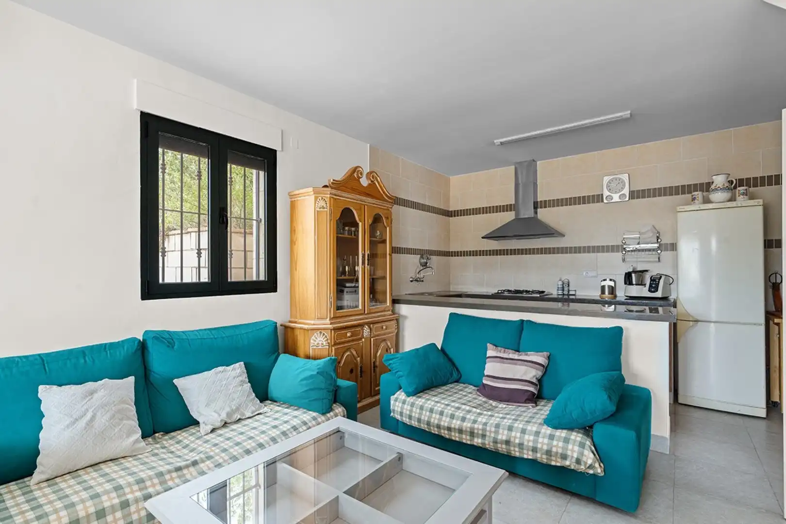 Sala de estar de Casa o chalet en venta en Alicante / Alacant con Aire acondicionado, Jardín privado y Terraza