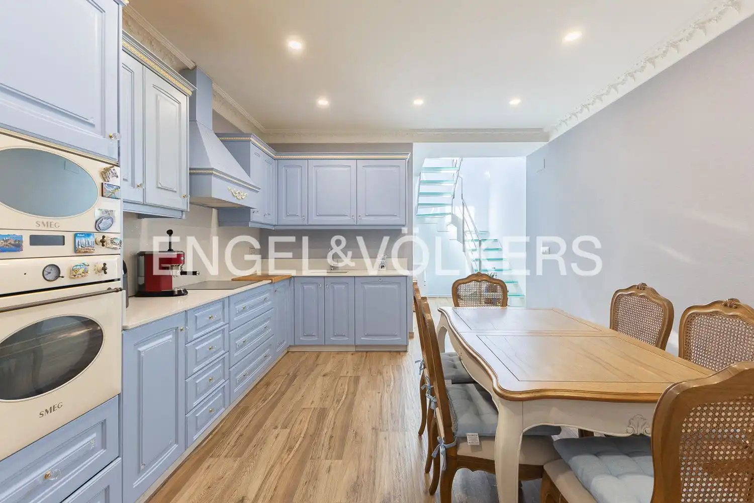 Cocina de Casa adosada en venta en Valencia con Aire acondicionado, Calefacción y Parquet
