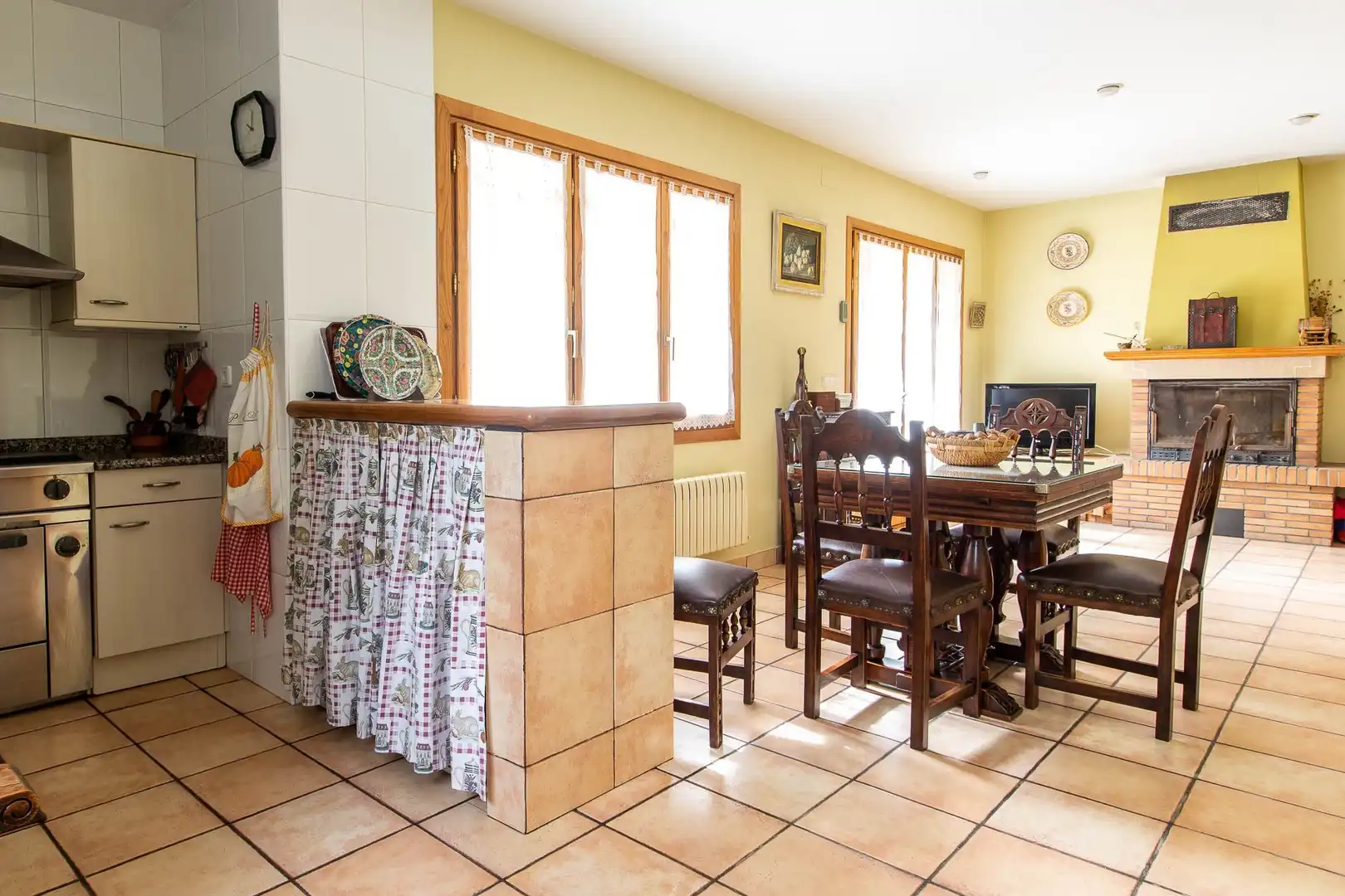 Cocina de Casa o chalet en venta en Puente la Reina / Gares con Calefacción, Jardín privado y Trastero