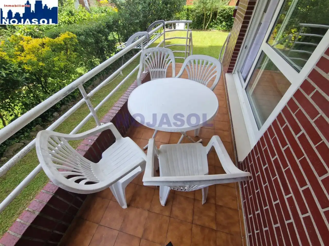 Terrace of Apartments for rent in Noja  with Heating, Private garden and Terrace