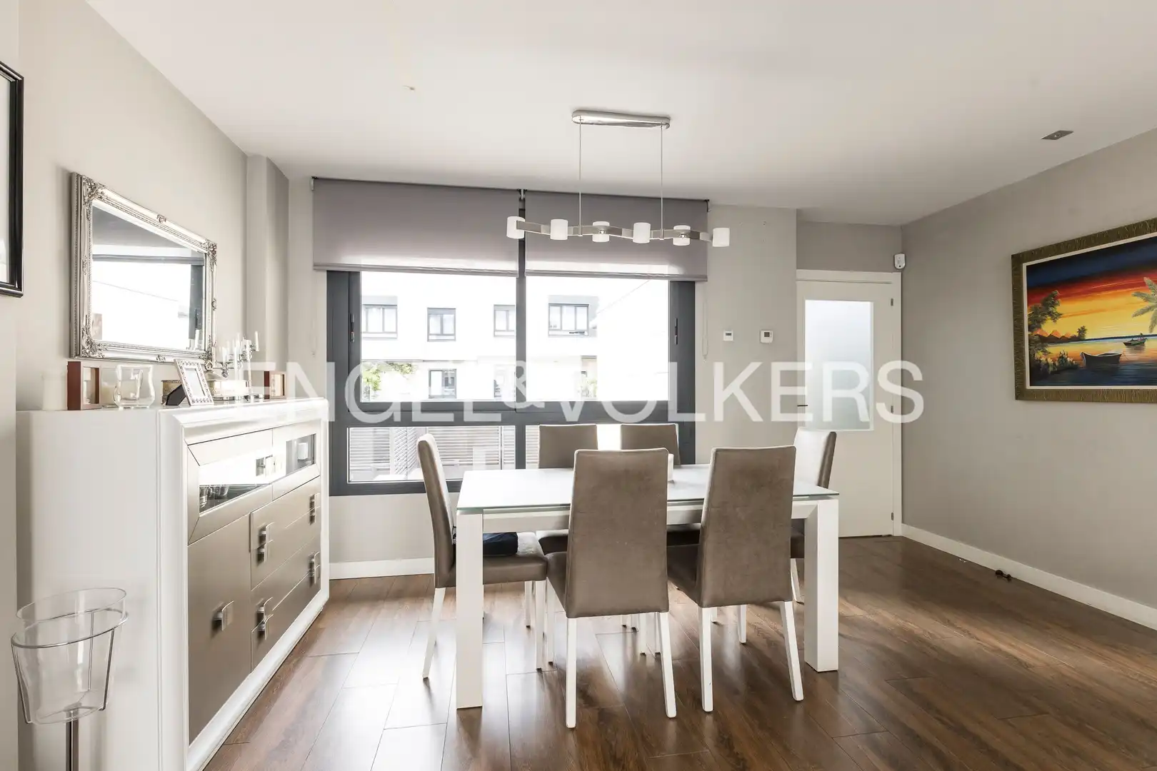 Dining room of Detached homes for rent in Madrid  with Air Conditioner, Heating and Private garden