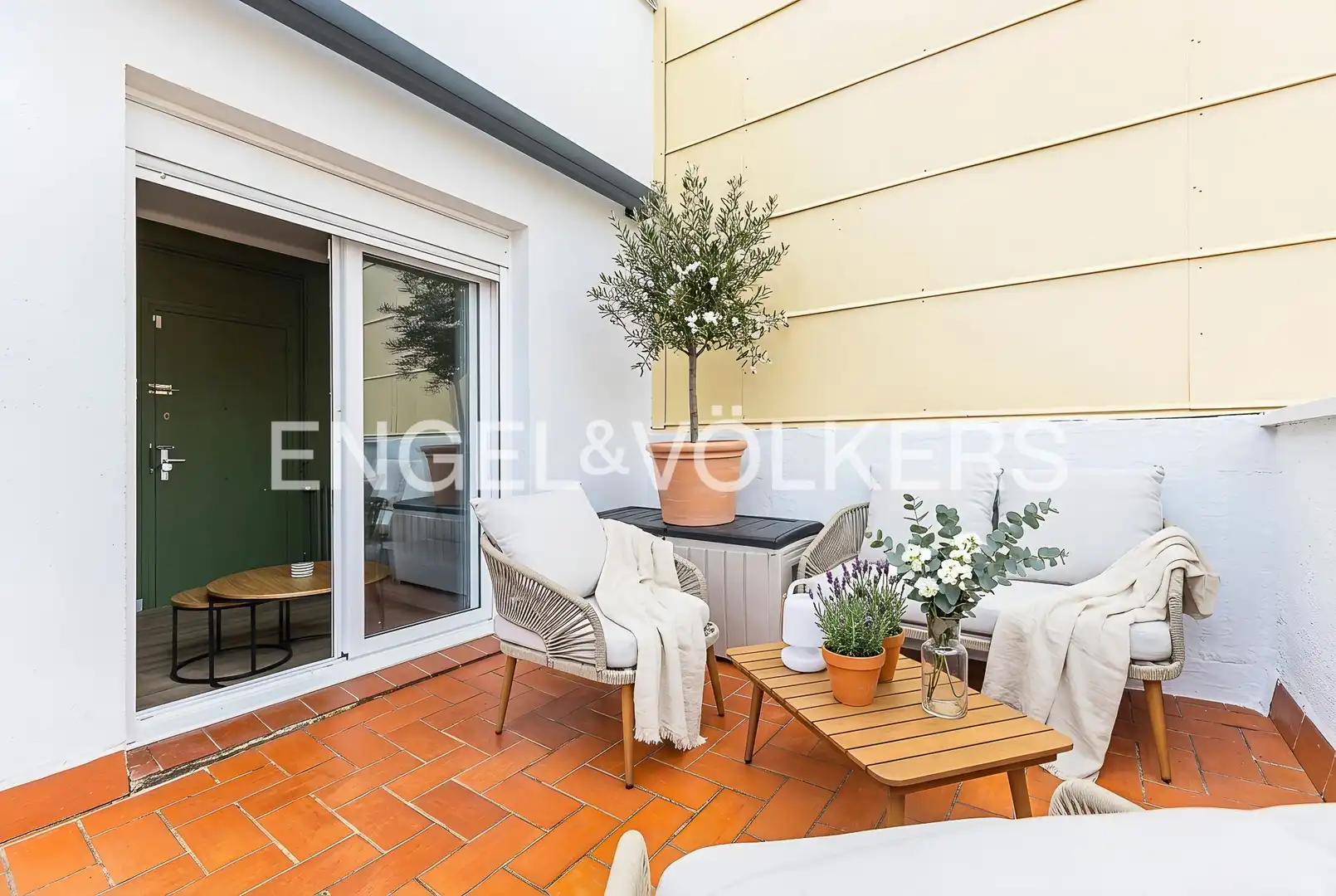 Terraza de Ático de alquiler en Barcelona con Aire acondicionado, Calefacción y Parquet