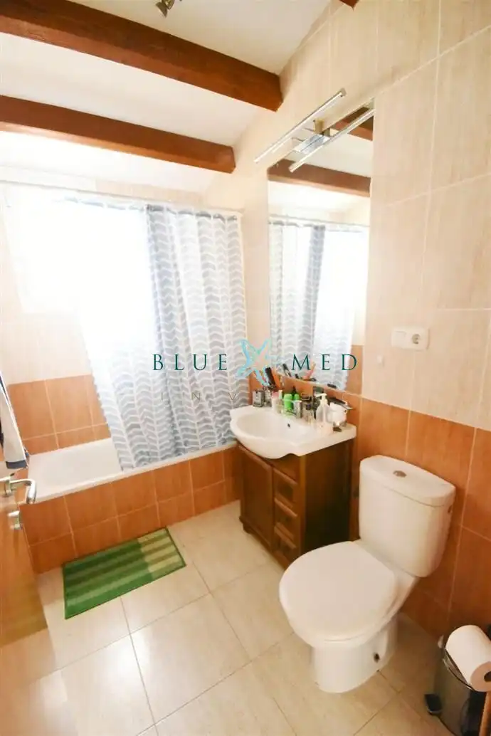 Baño de Casa o chalet en venta en Mazarrón con Jardín privado y Piscina comunitaria