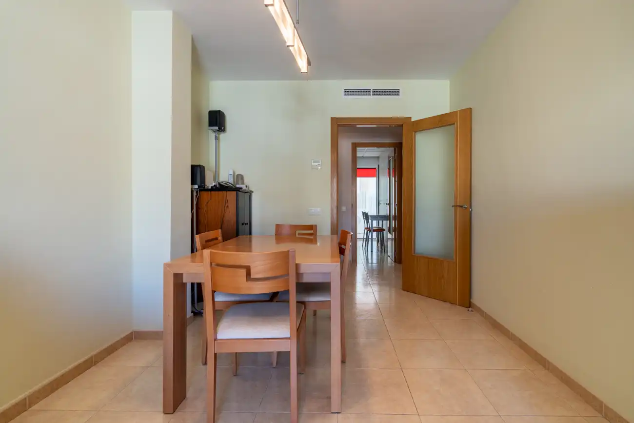 Dining room of Flat for sale in Roquetes  with Air Conditioner, Heating and Terrace
