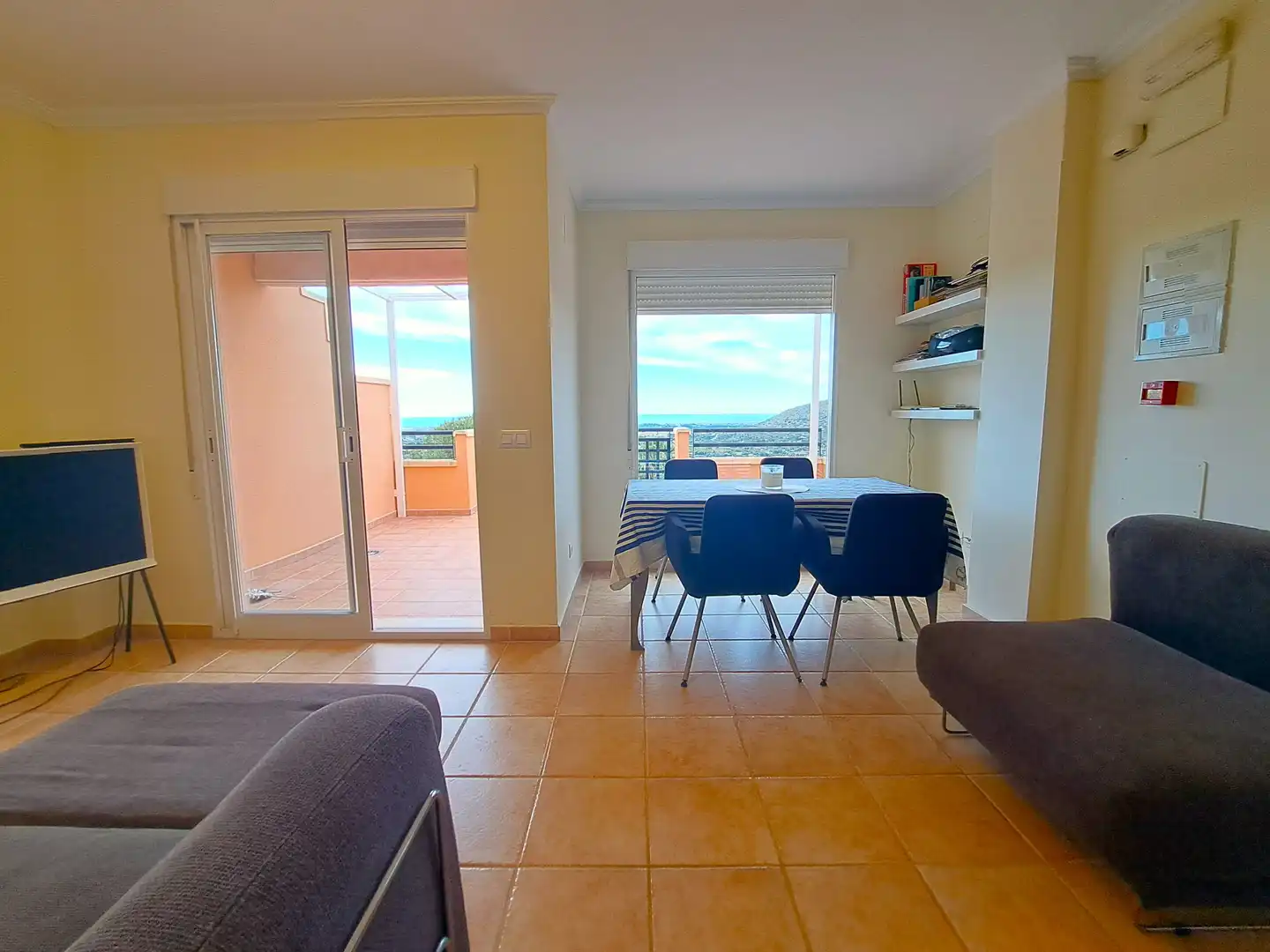 Dining room of Apartments for sale in Dénia  with Air Conditioner, Heating and Terrace