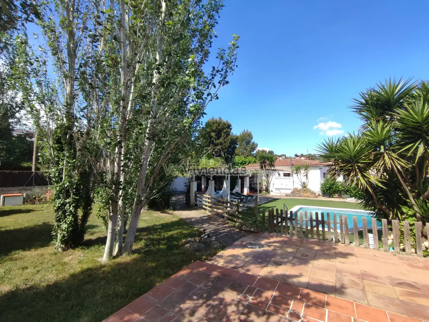 Jardín de Casa o chalet en venta en Esparreguera con Calefacción, Jardín privado y Parquet