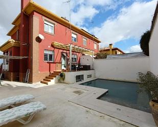 Swimming pool of Single-family semi-detached for sale in Alhendín  with Heating, Private garden and Terrace