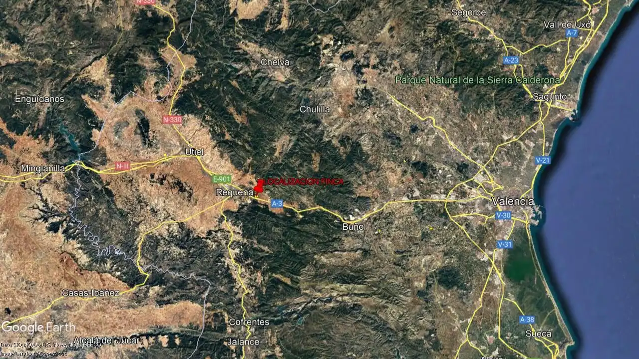 Rustikales Grundstück zum Verkauf in Requena, imagen 2