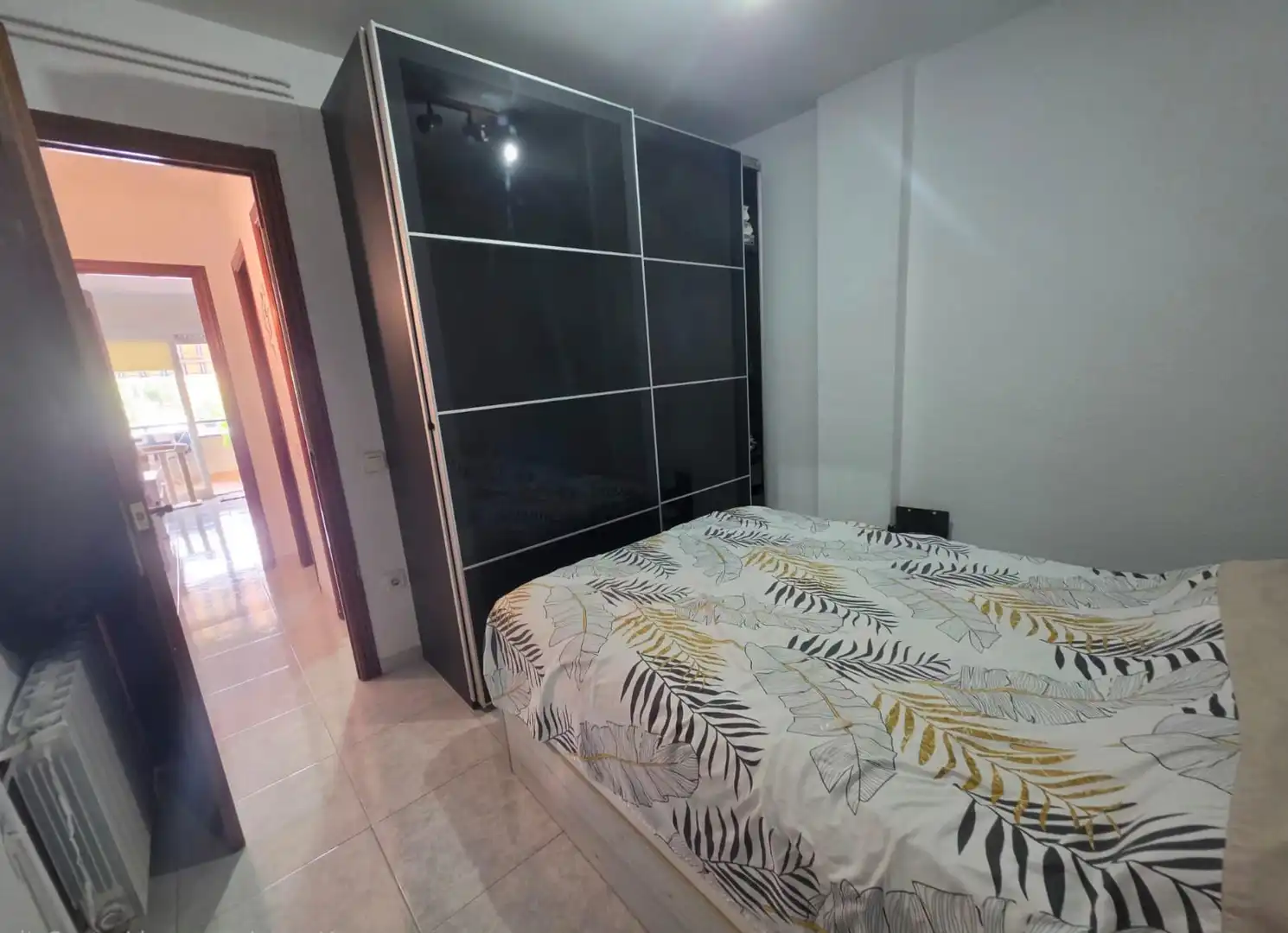 Schlafzimmer von Wohnung zum Verkauf in Vilanova i la Geltrú mit Heizung, Terrasse und Ofen