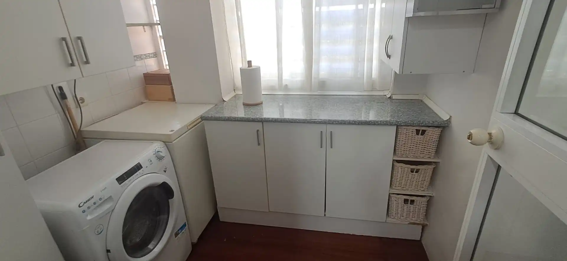 Kitchen of Flat for sale in Utrera  with Air Conditioner, Terrace and Storage room