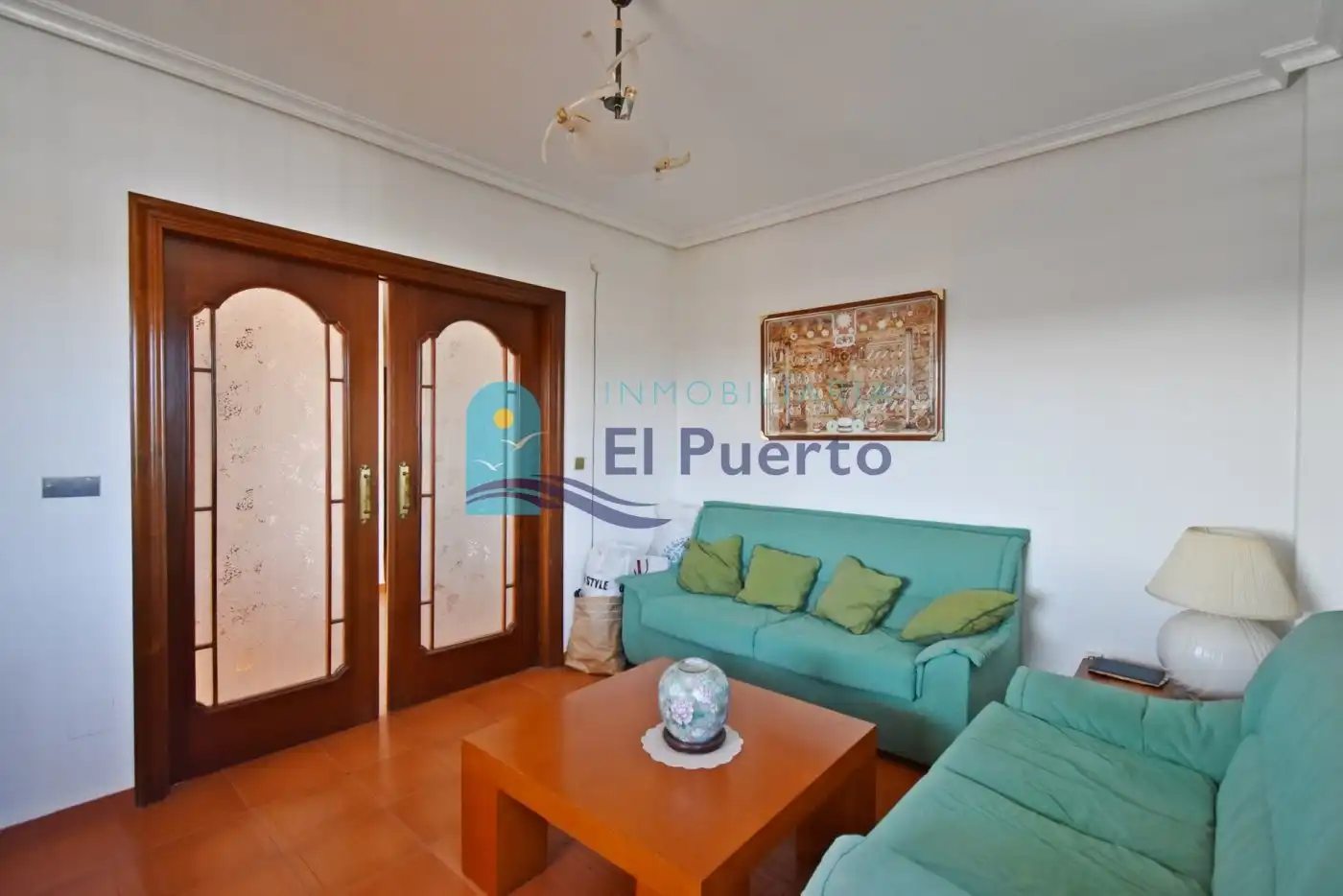 Sala d'estar de Casa o xalet en venda en Mazarrón amb Aire condicionat, Calefacció i Jardí privat