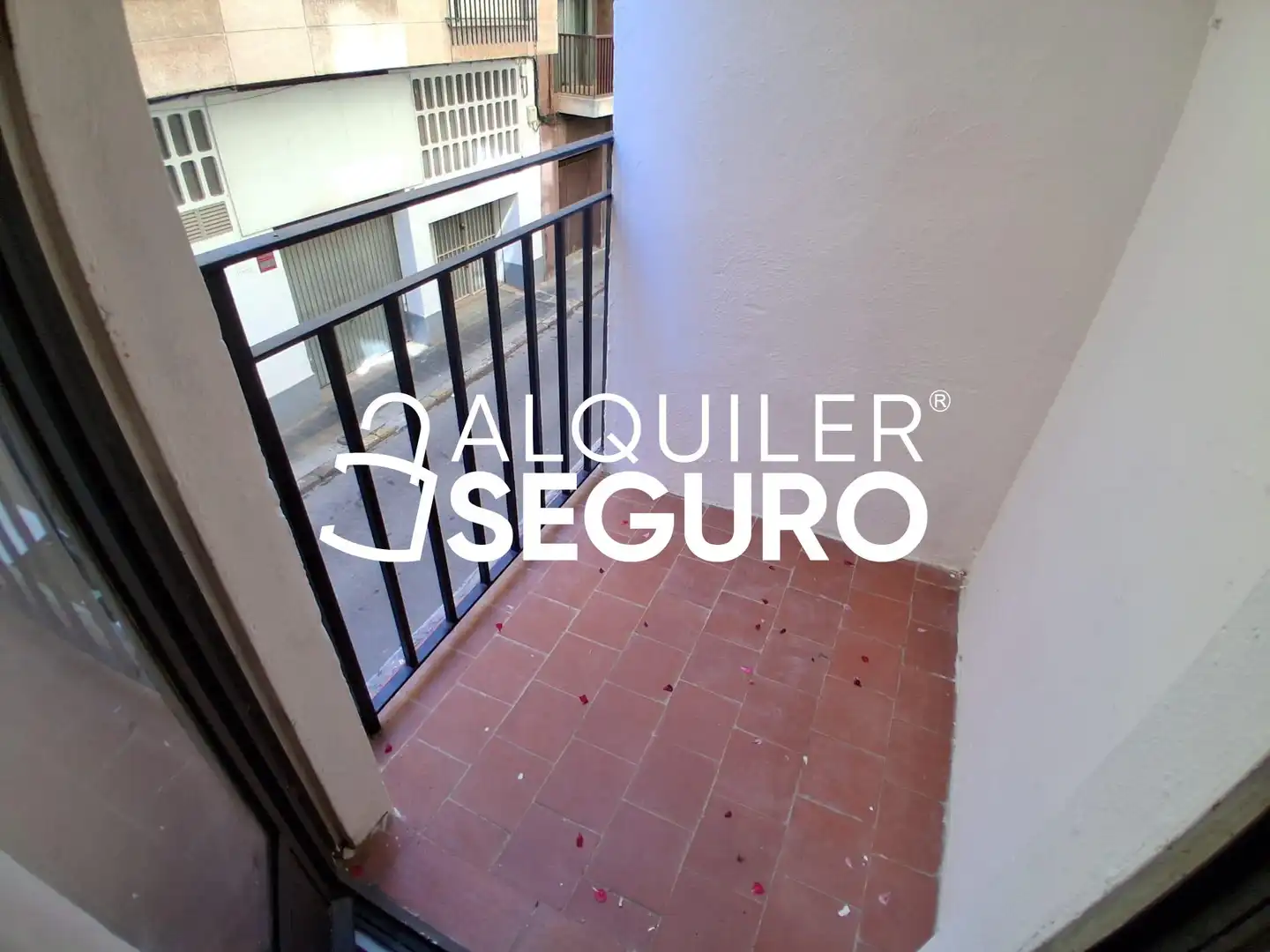 Balcony of Flat for rent in Vila-real  with Air Conditioner, Terrace and Furnished