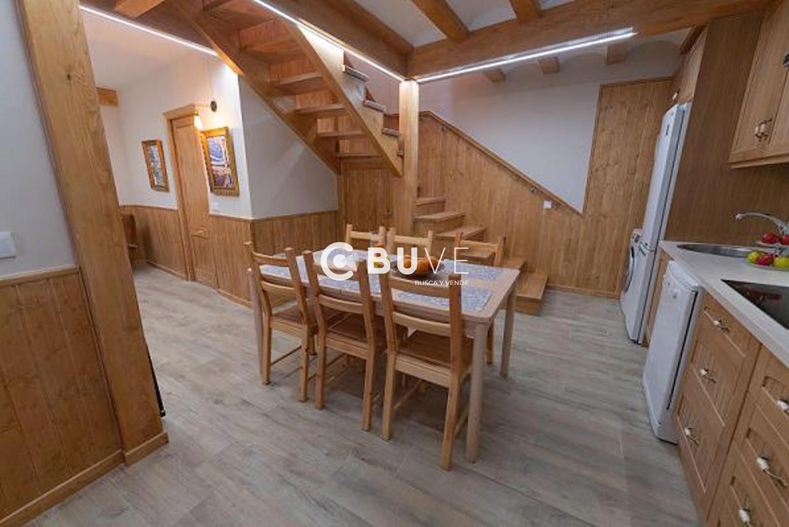 Dining room of House or chalet for sale in Villamayor de Calatrava  with Air Conditioner, Heating and Terrace