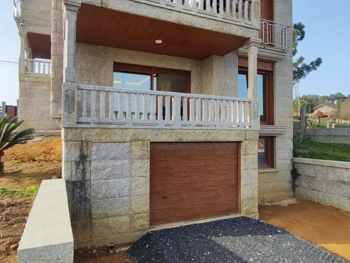 Exterior view of Flat for rent in Sanxenxo  with Air Conditioner, Heating and Terrace