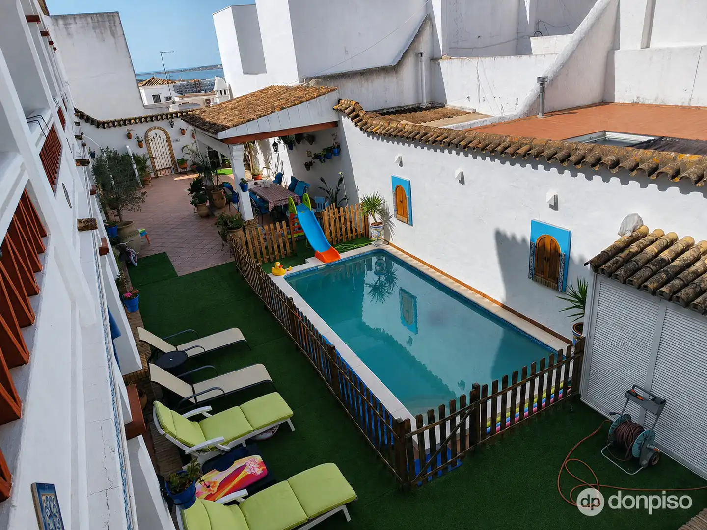 Swimming pool of Country homes for sale in Ayamonte  with Private garden, Storage room and Swimming Pool