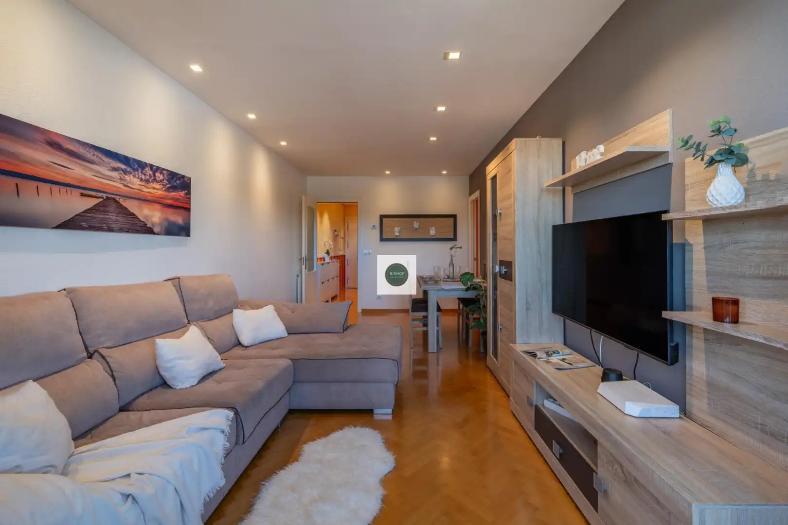 Sala de estar de Piso en venta en A Coruña Capital  con Calefacción y Trastero