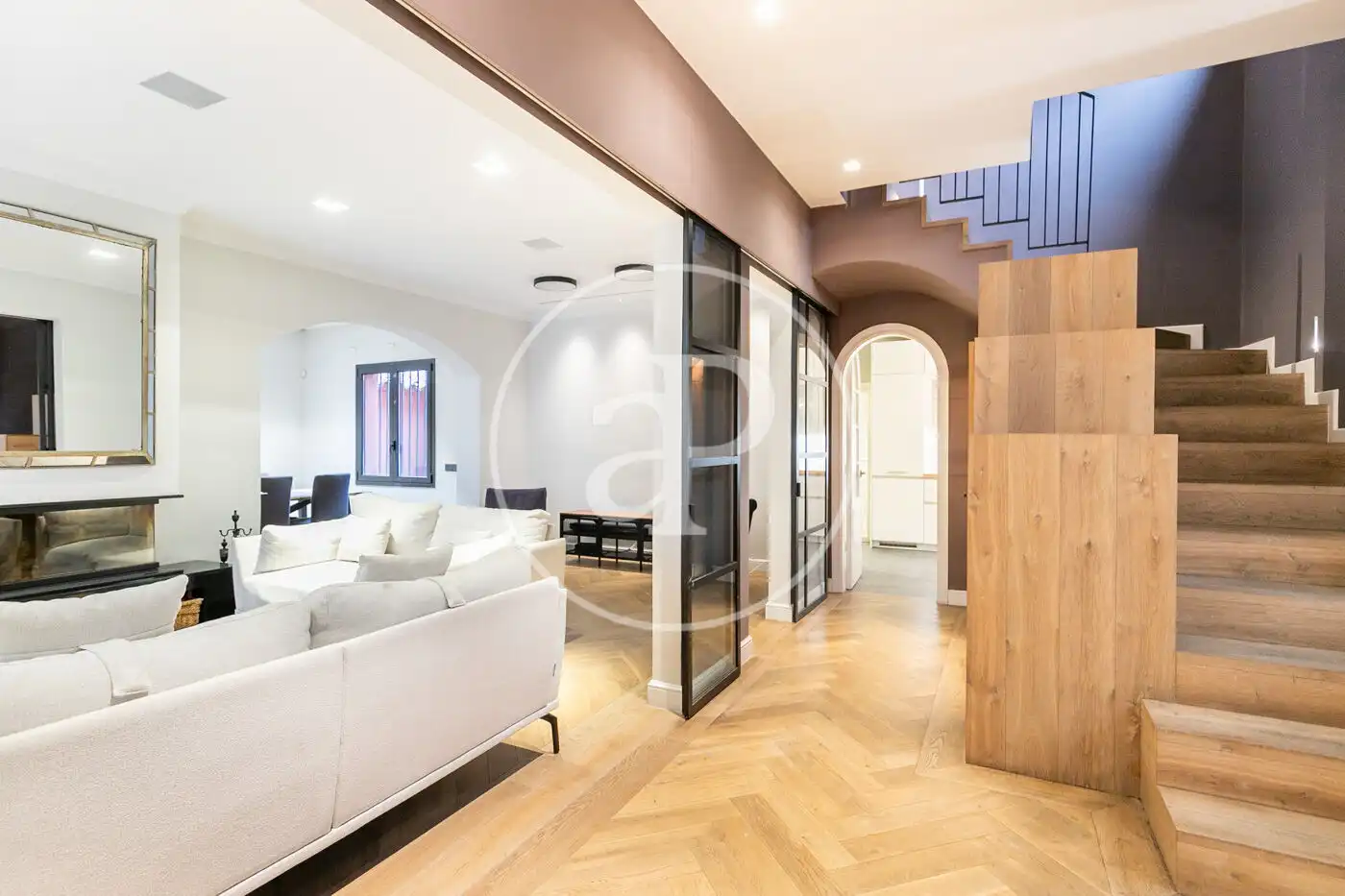 Wohnzimmer von Wohnung zur Miete in Sarrià - Sant Gervasi