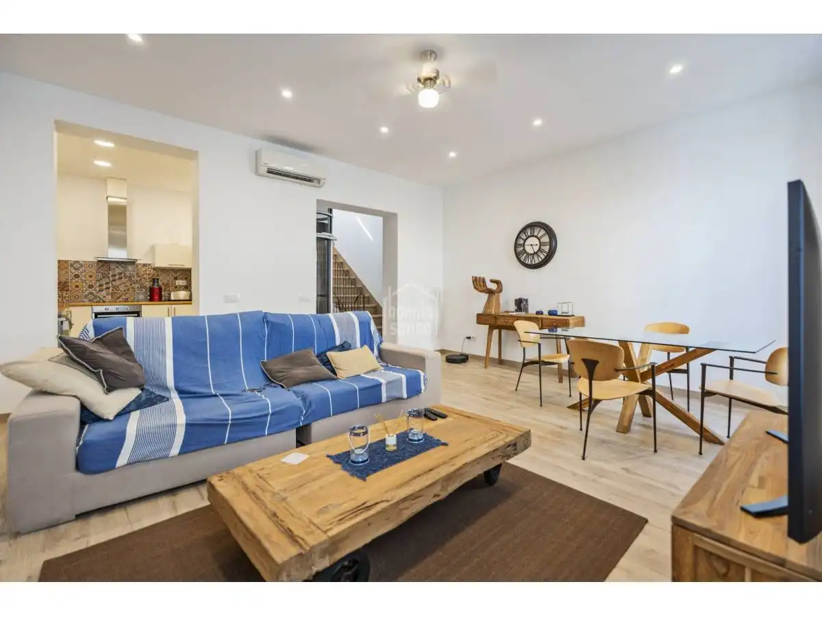Sala de estar de Casa o chalet en venta en Maó - Mahón con Calefacción y Terraza
