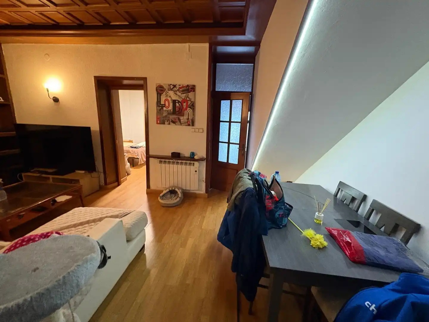 Sala de estar de Piso en venta en Almansa con Amueblado