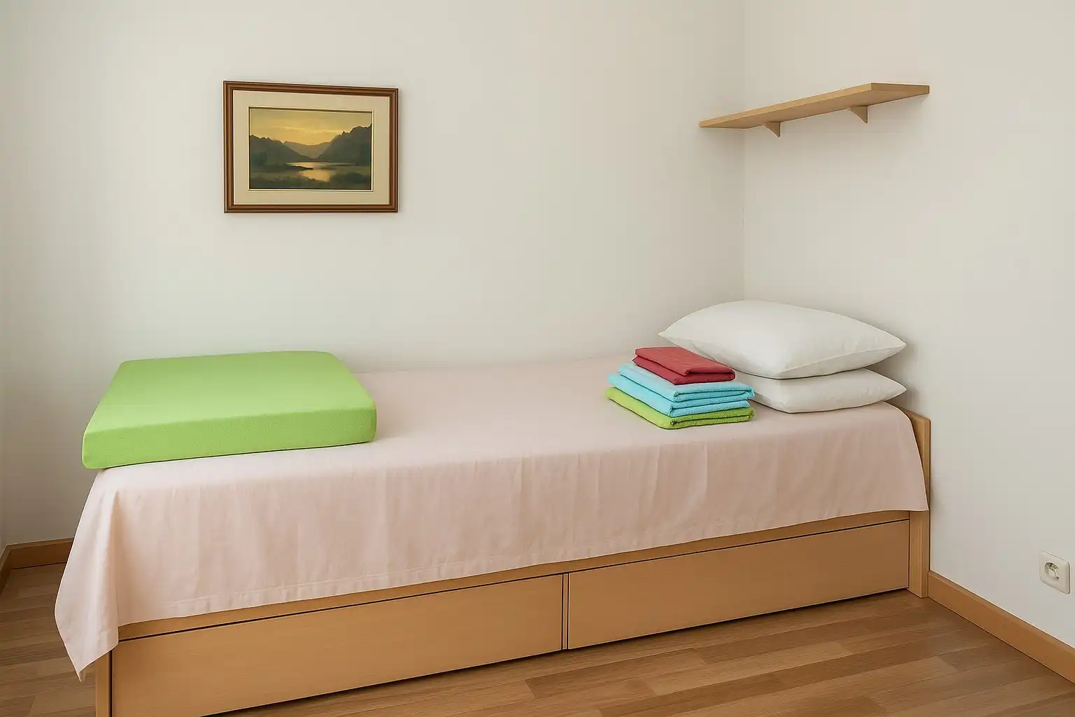 Dormitori de Casa o xalet en venda en Camuñas amb Calefacció, Jardí privat i Terrassa