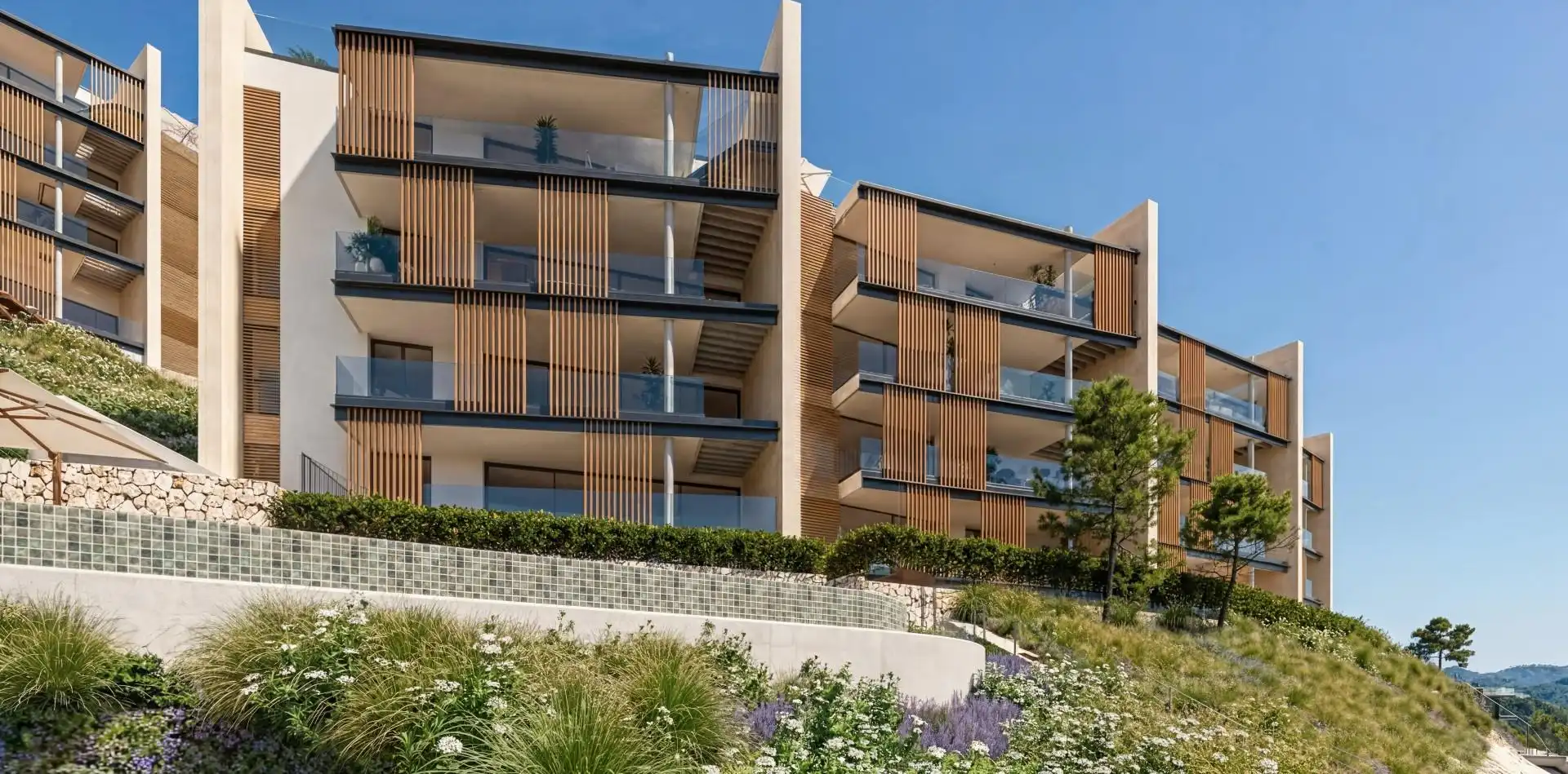 Vista exterior de Apartamento en venta en Fígols con Aire acondicionado, Calefacción y Jardín privado