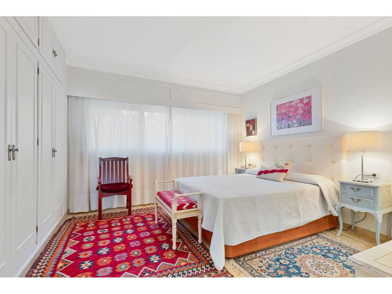 Bedroom of Flat for sale in Marbella  with Terrace, Furnished and Alarm