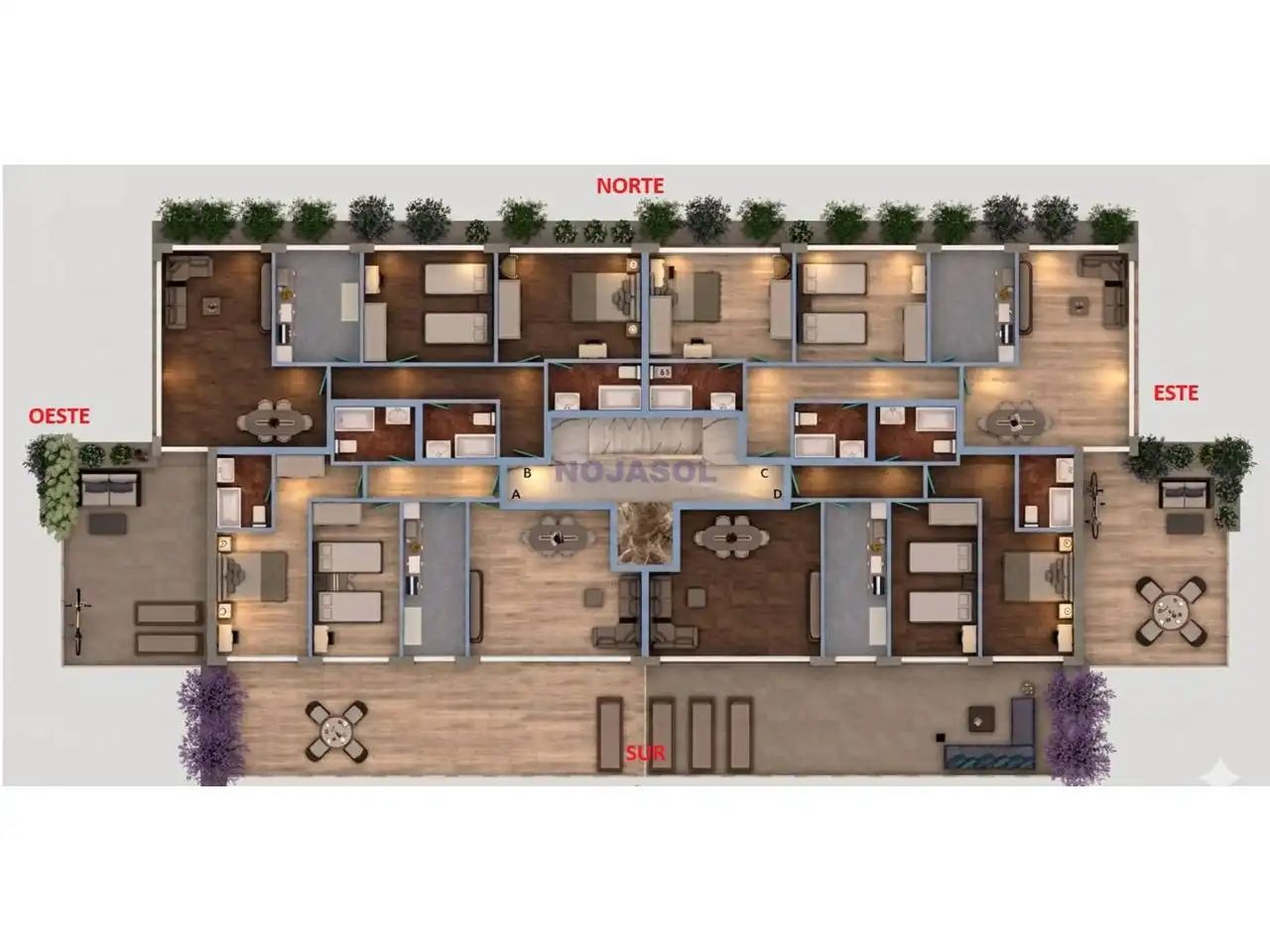 Apartments for sale in Argoños   with Heating, Private garden and Terrace