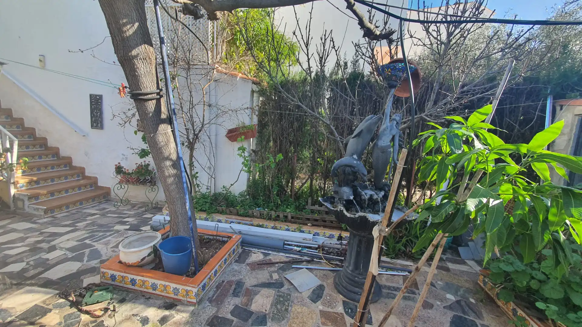 Jardí de Casa adosada en venda en Benicasim / Benicàssim amb Aire condicionat i Moblat