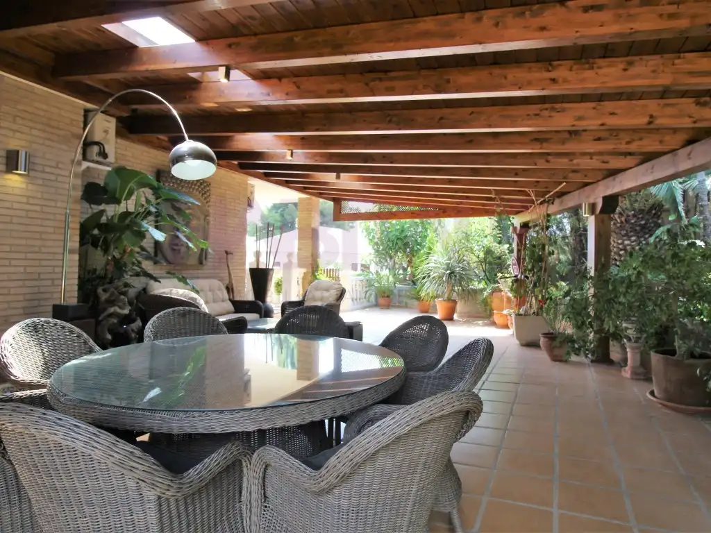 Terraza de Casa o chalet en venta en Chiva con Aire acondicionado, Calefacción y Amueblado