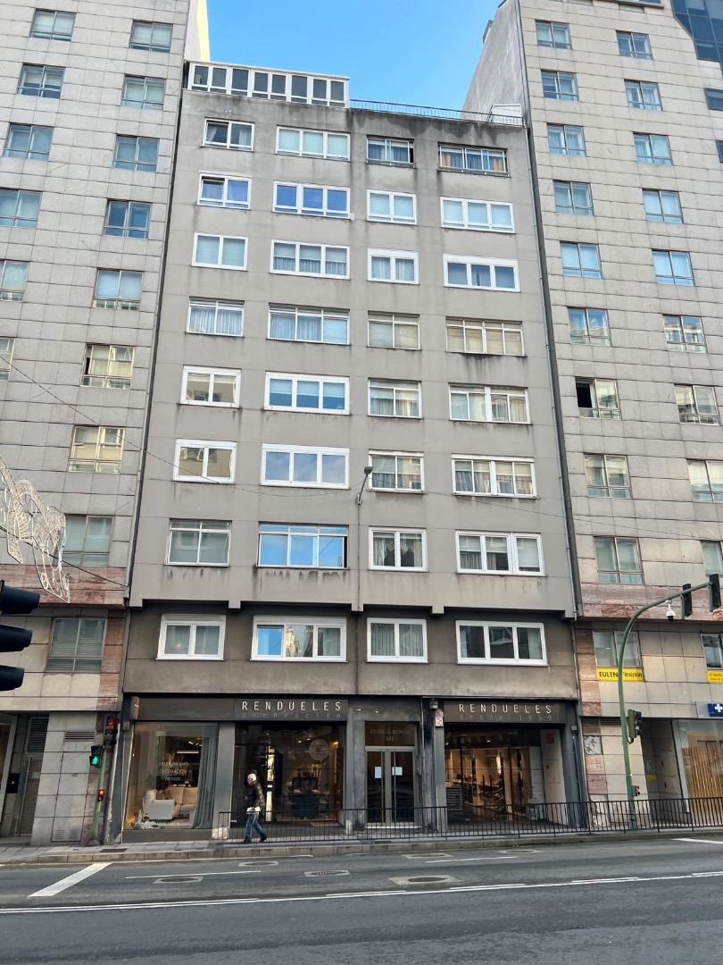 Vista exterior de Piso en venta en A Coruña Capital  con Amueblado