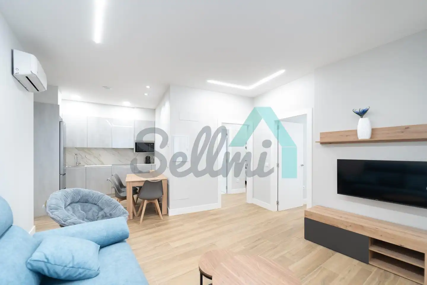Sala de estar de Planta baja de alquiler en Noreña con Calefacción, Amueblado y Internet